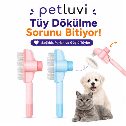 Petluvi™ Masaj Etkili Tüy Temizleyici Tarak