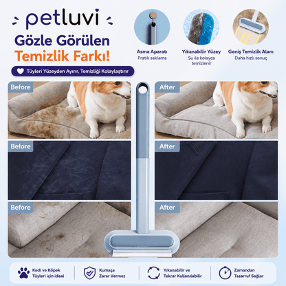 Petluvi™ Çok Amaçlı Tüy Temizleyici Fırça