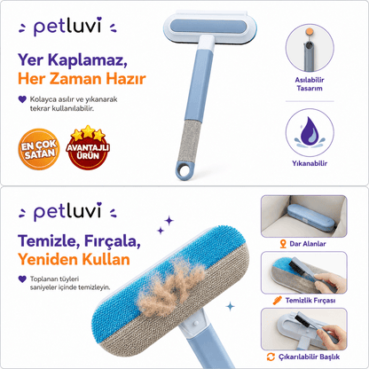 Petluvi™ Çok Amaçlı Tüy Temizleyici Fırça